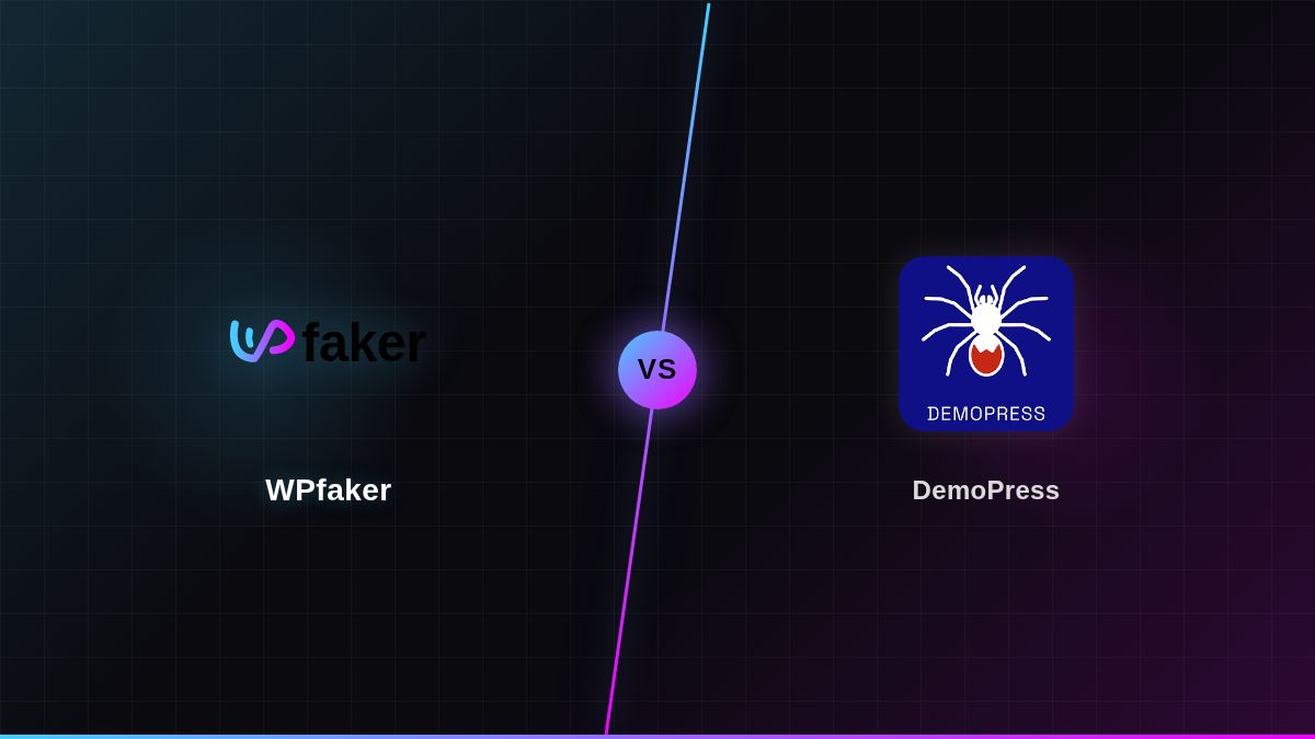 Comparison of WPfaker and DemoPress WordPress plugins